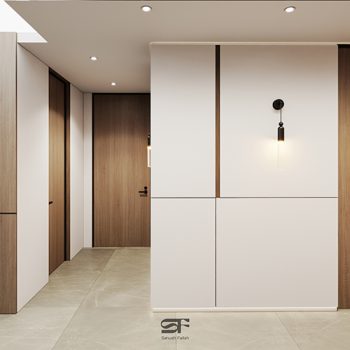 طراحی پارکینگ در مجتمع مسکونی مدرن لواسان