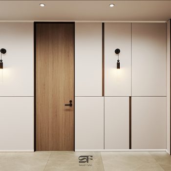 جزئیات طراحی داخلی پروژه در حال اجرای لواسان